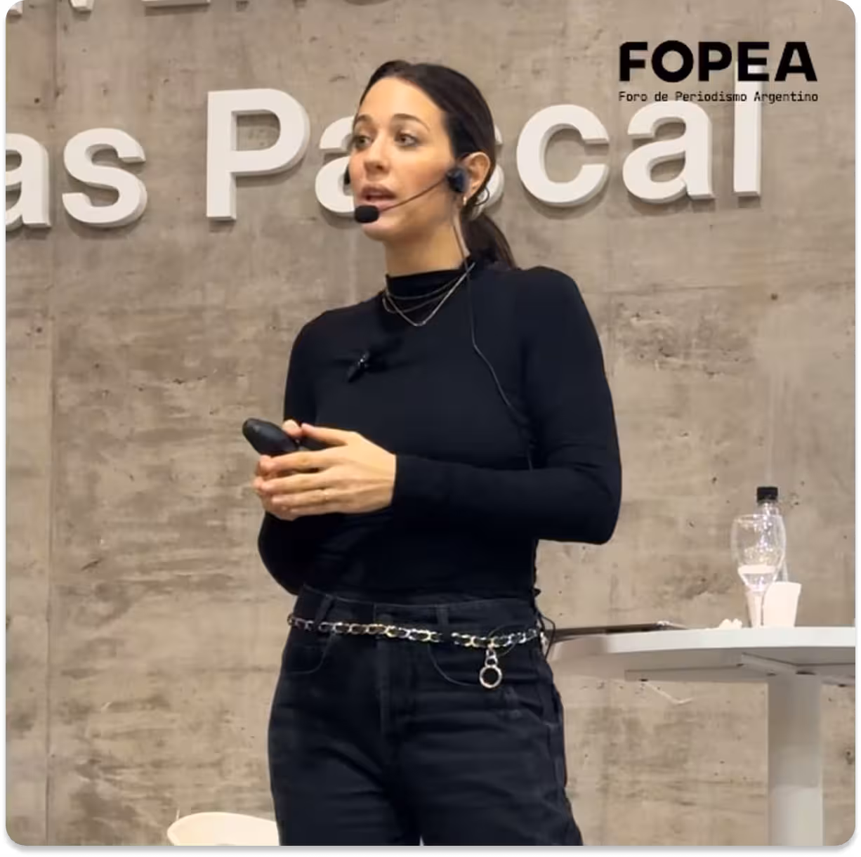 Mai Pistiner en FOPEA